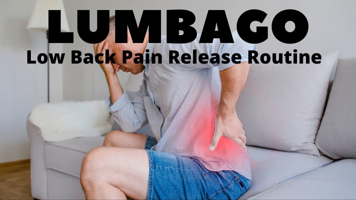 'Video thumbnail for Lumbago | Low Back Pain Release Exercise - Daily Routine'
