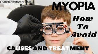 'Video thumbnail for What is Myopia or Nearsightedness - Causes, Treatment, and Prevention'