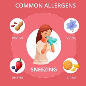 Common allergens that causes histamine toxicity